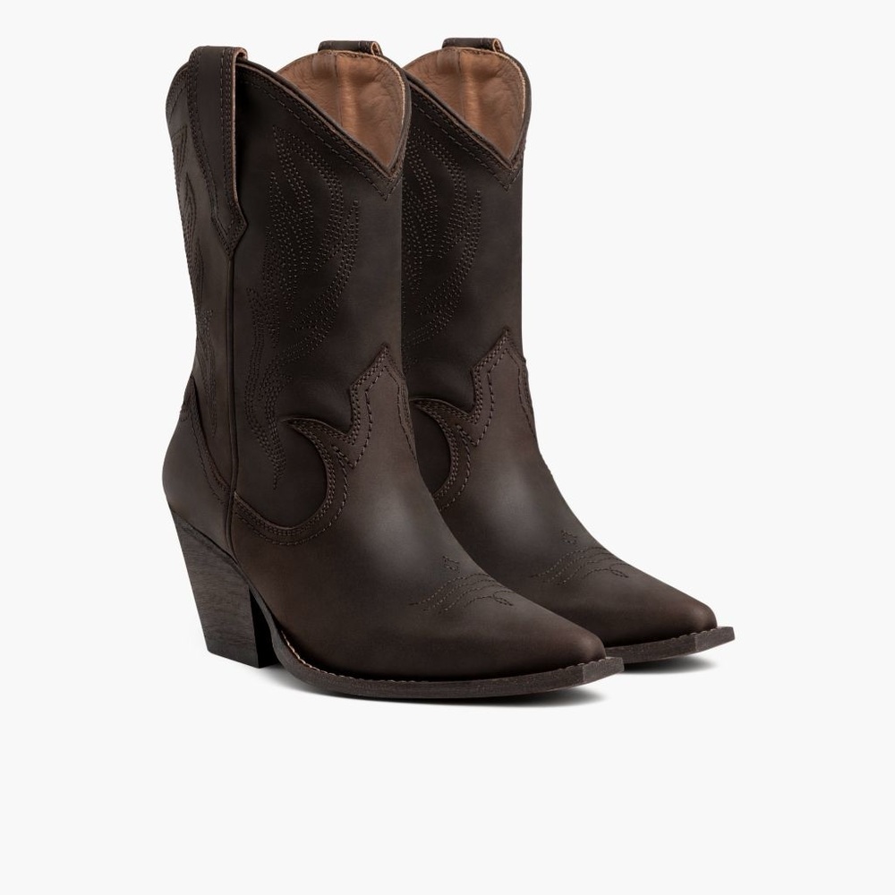 Thursday Boots Women’s Sierra Tobacco Cowboy Boots Size 6